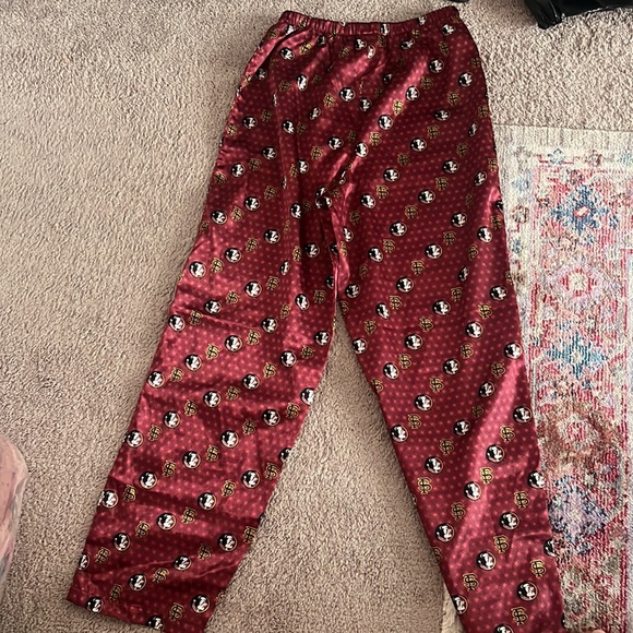 VINTAGE FSU PJ PANTS BY COLLEGE CONCEPTS, GENTLY USED, WOMENS LARGE - Picture 3 of 3